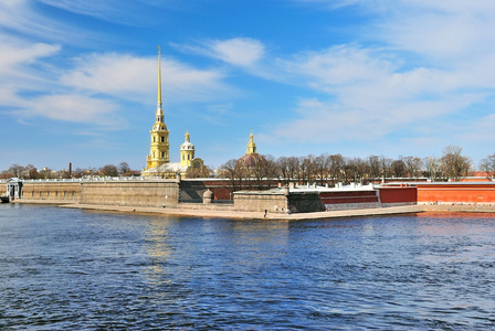 圣彼得堡。 彼得和保罗堡