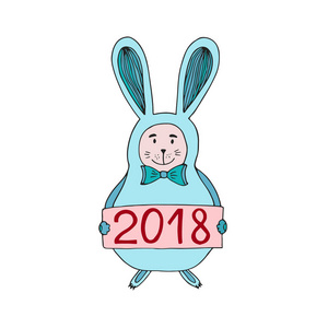 圣诞兔子 2018年号