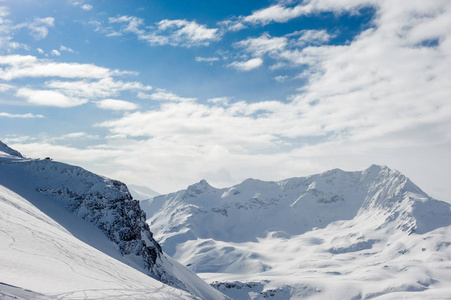 Snowcovered 山风景