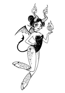 中元节蝙蝠妖图片