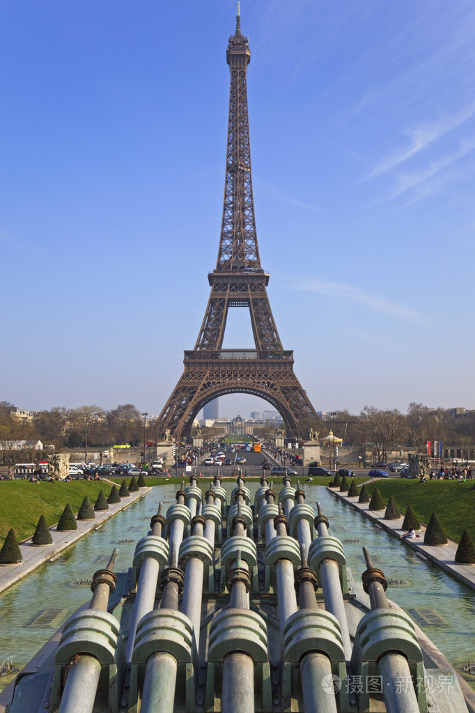 法国巴黎埃菲尔铁塔.照片-正版商用图片02ecn8-摄图新视界