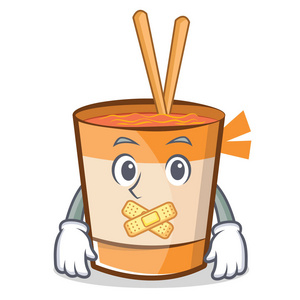 无声杯面卡通人物好的杯面卡通人物屠夫在工作波普艺