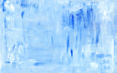 蓝色抽象绘画背景
