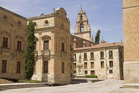 历史建筑在萨拉曼卡, 西班牙