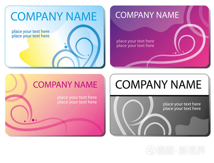 名片 business card的名词复数  商业名片