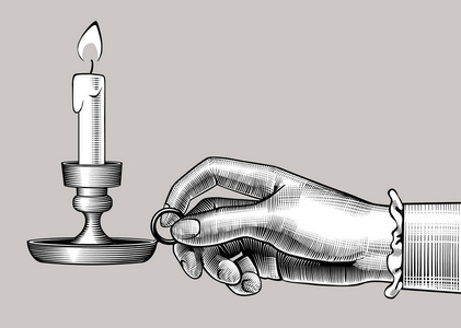 手绘图的蜡烛图图片-手绘图的蜡烛图素材-手绘图的蜡烛图插画-摄图新