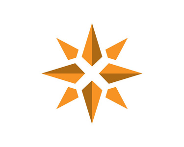 明星标志和符号模板图标应用程序