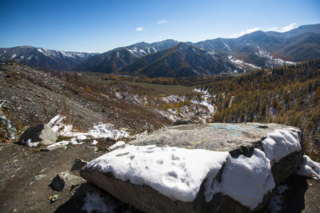 阿尔泰共和国的山