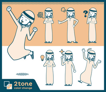 2tone 型阿拉伯 menset 01