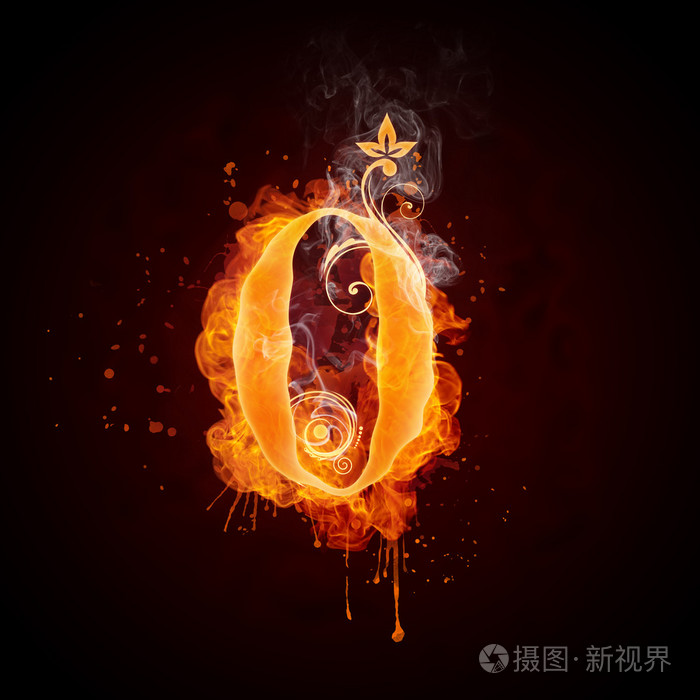 火旋涡数零照片-正版商用图片02g252-摄图新视界