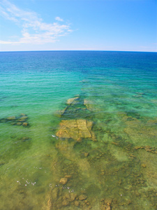 绿松石水背景