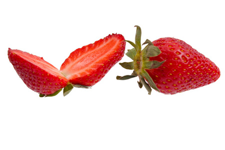 分离的草莓