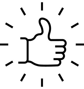 图标竖起大拇指图片