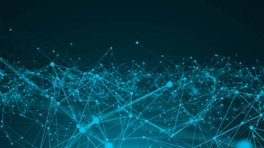 技术背景.数字绘图的蓝色主题.网络的概念照片