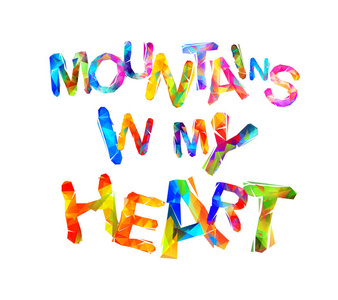 三角矢量信照片