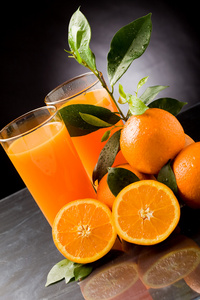 橘子汁图片