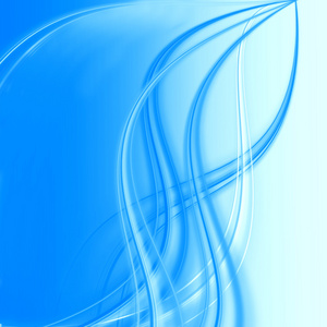 抽象蓝波