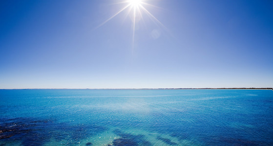 沿海太阳晒太阳