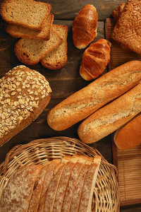 多种多样的面包