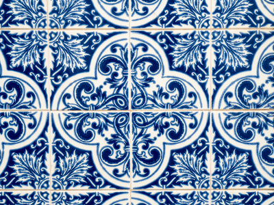 阿尔加维典型传统瓷砖 阿苏莱霍