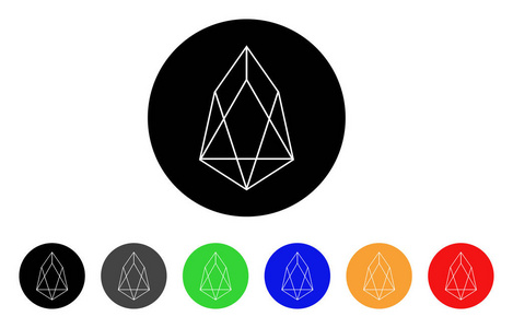 Eos 货币矢量图标