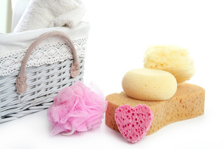 洗护用品的东西海绵凝胶洗发水毛巾