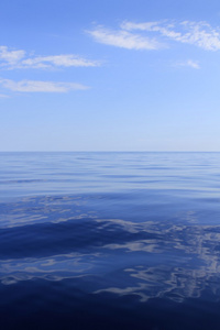 蓝色地平线海洋完美的平静图片