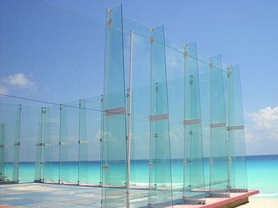 划船运动玻璃领域从加勒比海