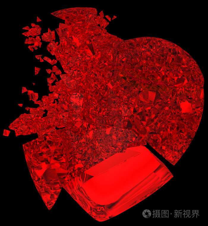 破碎的心水晶: 没有回报的爱