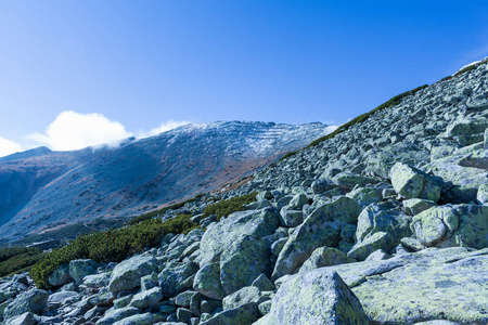 在高塔特拉山