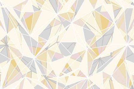抽象彩色三角形背景的矢量图解设计