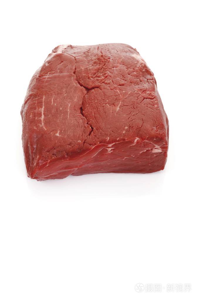白底生牛肉柳