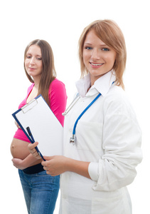 孕妇和医生