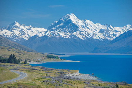 mt.cook 国家公园，新西兰景观