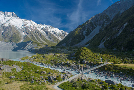 mt.cook 国家公园，新西兰景观