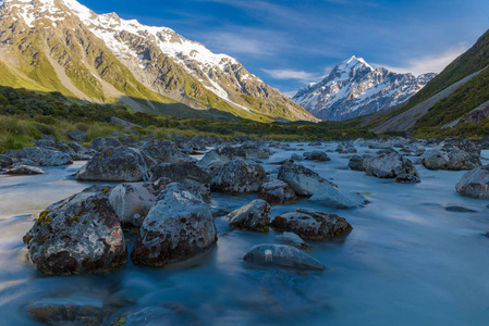 mt.cook 国家公园，新西兰景观