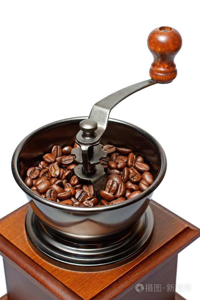 咖啡机和咖啡豆