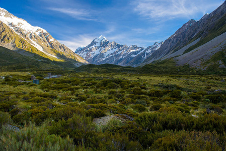 mt.cook 国家公园，新西兰景观