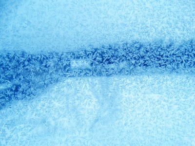 雪花模式作为冬季纹理背景