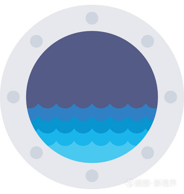 大海矢量图标插画-正版商用图片02jy4s-摄图新视界