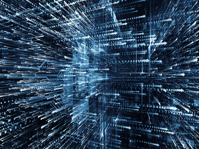 数字化的虚拟世界照片