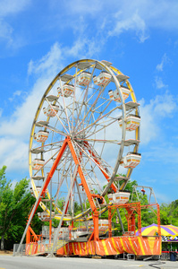 累大弗累斯大转轮,大观览车摄影图
