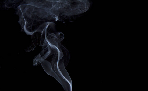 烟雾蜗或翻转黑白相间的几何图案.抽象背景.矢量插图.单色纹理.