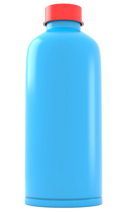 蓝色塑料瓶