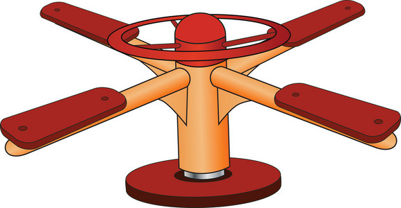 环形交通枢纽绕道 环形交通枢纽 旋转木马照片