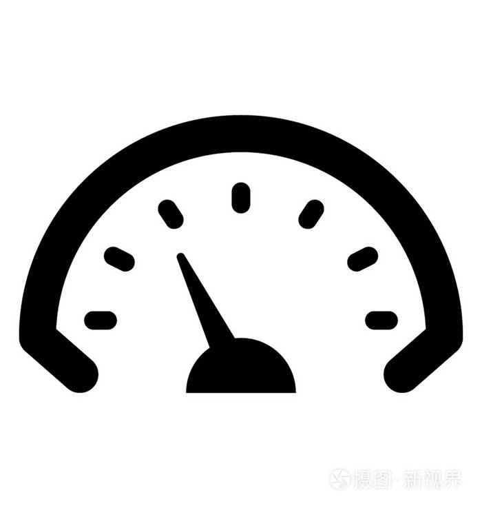 互联网速度标志符号矢量图标