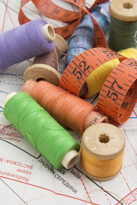 缝纫 缝纫机 针线活 缝纫物