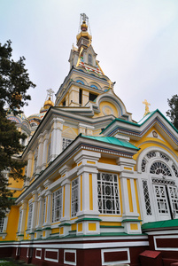 阿拉木图赞科夫大教堂照片