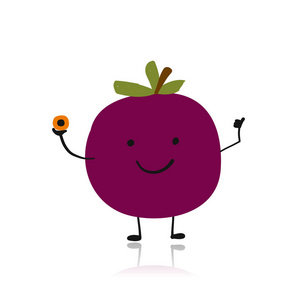 激情果子, 可爱的字符为您的设计照片