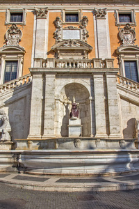卡皮托利尼山, 智慧女神雕像, 罗马, 意大利